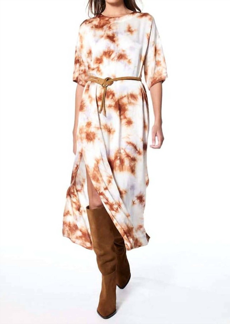 Young Fabulous & Broke Quin Tshirt Maxi Dress In Cosmic Thistle