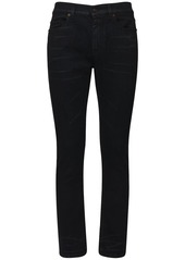 Yves Saint Laurent 15.5cm Skinny Waxed Stretch Denim Jeans