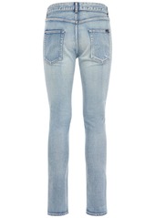 Yves Saint Laurent 15cm Skinny Low Waist Cotton Denim Jeans