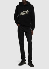 Yves Saint Laurent '50s Signature Logo Sweatshirt Hoodie