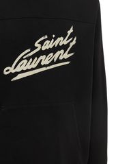 Yves Saint Laurent '50s Signature Logo Sweatshirt Hoodie