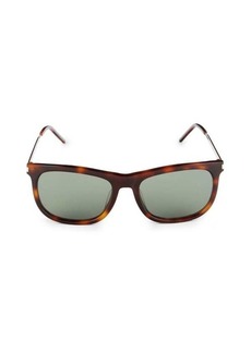 Yves Saint Laurent 56MM Rectangle Sunglasses