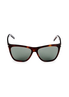 Yves Saint Laurent 58MM Square Sunglasses