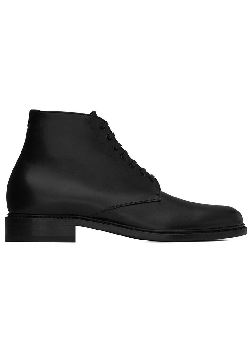 Yves Saint Laurent Army lace-up ankle boots