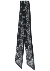 Yves Saint Laurent bandana print scarf
