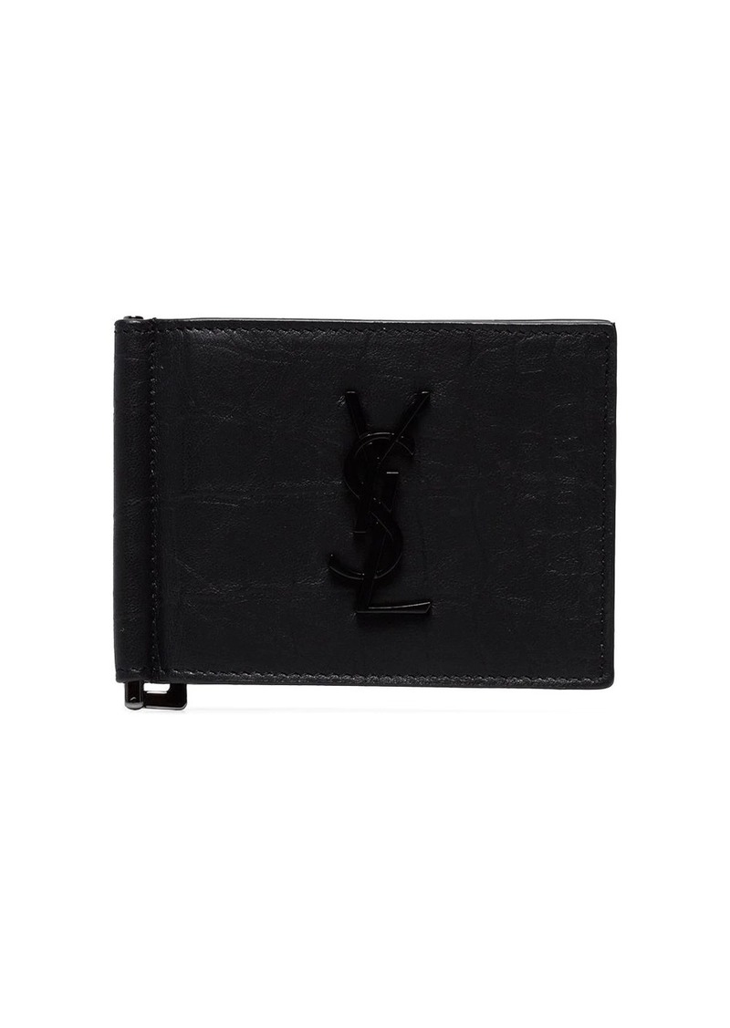 yves saint laurent money clip wallet