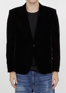 Yves Saint Laurent Black velvet jacket