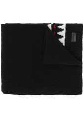 Yves Saint Laurent boho print winter scarf