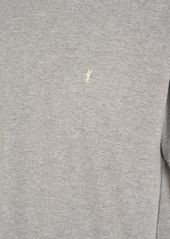 Yves Saint Laurent Cassandre Cotton Blend T-shirt