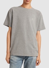 Yves Saint Laurent Cassandre Cotton Blend T-shirt