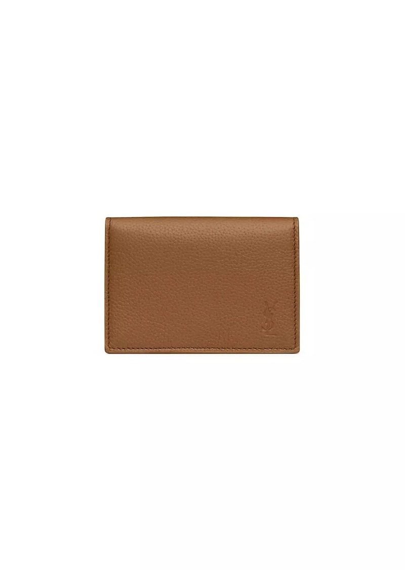 Yves Saint Laurent Cassandre Shadow Business Card Case