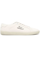 Yves Saint Laurent classic SL/06 embroidered sneakers