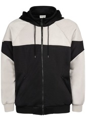 Yves Saint Laurent Cotton Blend Zip Hoodie