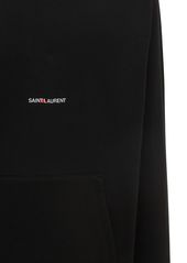 Yves Saint Laurent Cotton Sweatshirt Hoodie