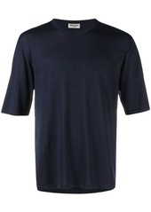 Yves Saint Laurent crew-neck wool-cashmere T-shirt