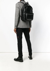 Yves Saint Laurent City crocodile-effect backpack