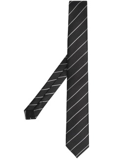 Yves Saint Laurent diagonal stripe-print tie