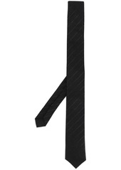 Yves Saint Laurent diagonal striped tie