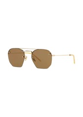 Yves Saint Laurent double-bridge sunglasses