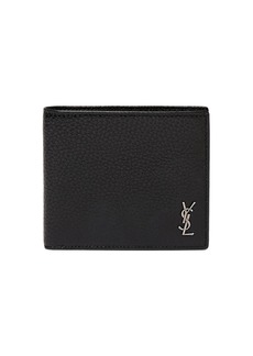 Yves Saint Laurent East/west Leather Billfold Wallet