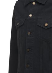 Yves Saint Laurent Fitted Cotton Denim Jacket