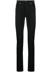 Yves Saint Laurent five pocket slim-fit jeans