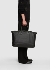 Yves Saint Laurent Giant Bowling Leather Tote Bag