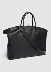 Yves Saint Laurent Giant Bowling Leather Tote Bag