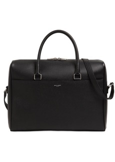 Yves Saint Laurent Grained Leather Briefcase