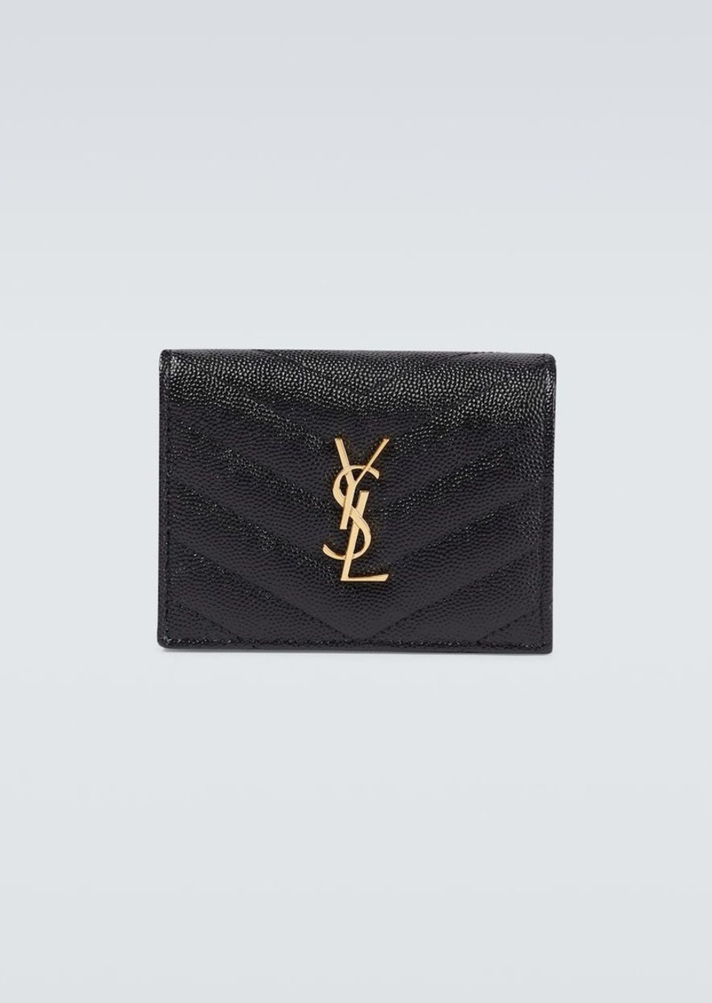 Yves Saint Laurent Saint Laurent Grained leather wallet