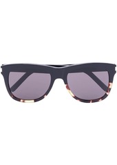 Yves Saint Laurent Havana square-frame tortoiseshell sunglasses