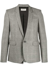 Yves Saint Laurent houndstooth pattern blazer