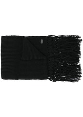 Yves Saint Laurent knitted long scarf