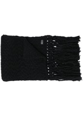 Yves Saint Laurent knitted scarf
