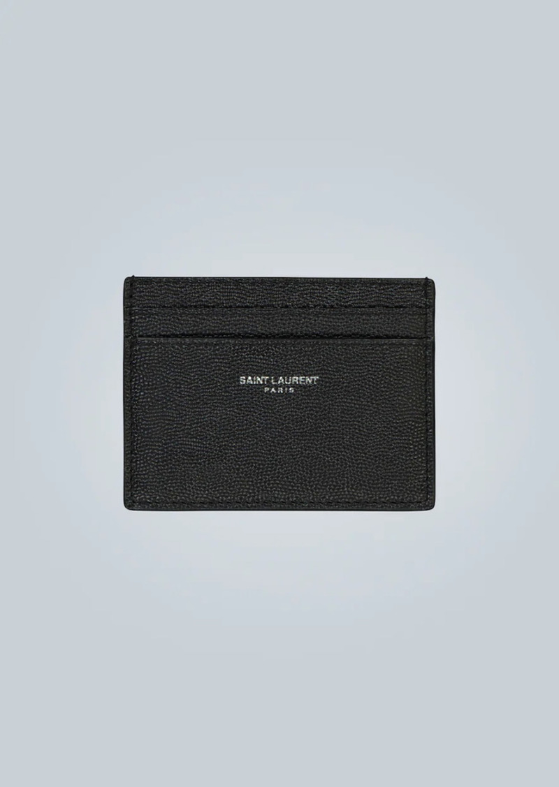 Yves Saint Laurent Saint Laurent Leather card holder