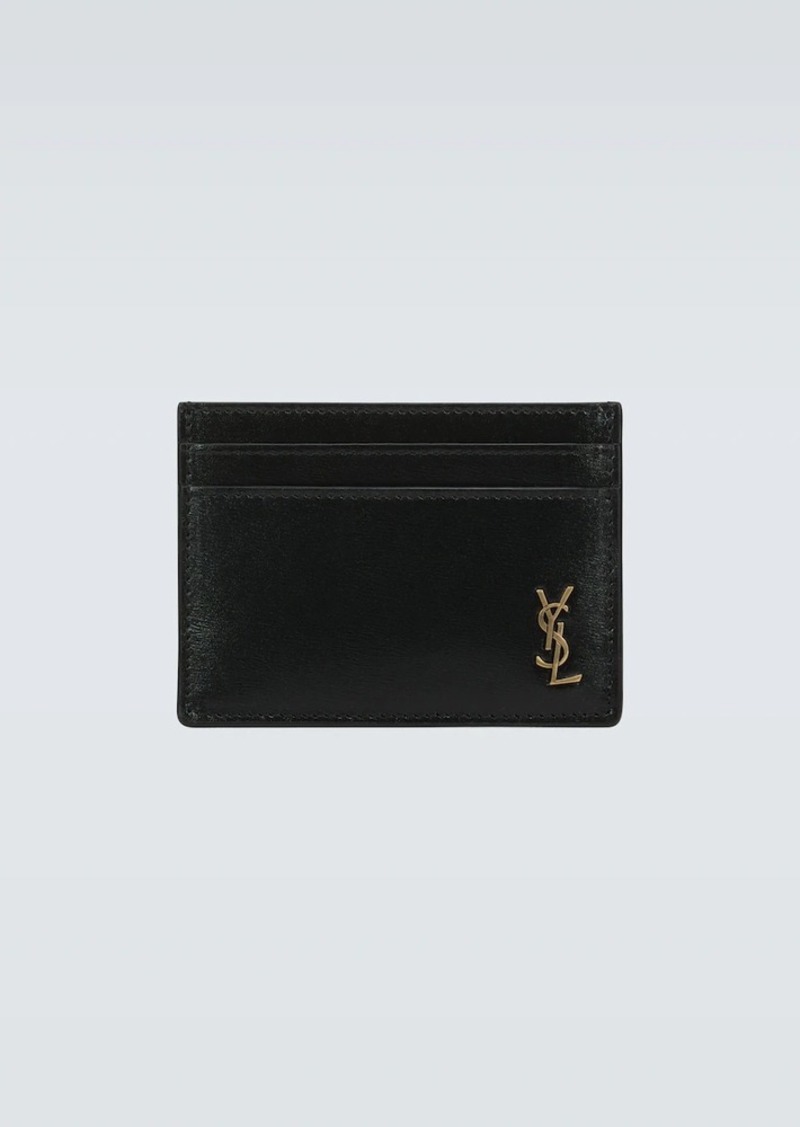 Yves Saint Laurent Saint Laurent Tiny Cassandre leather card holder