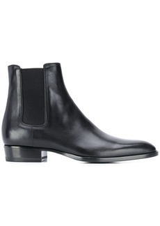 Yves Saint Laurent Wyatt leather Chelsea boots