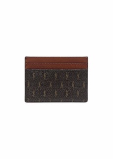 Yves Saint Laurent logo card holder