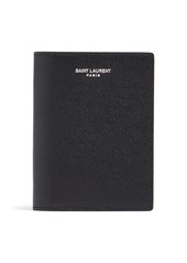 Yves Saint Laurent Logo Leather Wallet