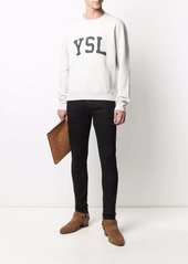 Yves Saint Laurent logo-print sweatshirt