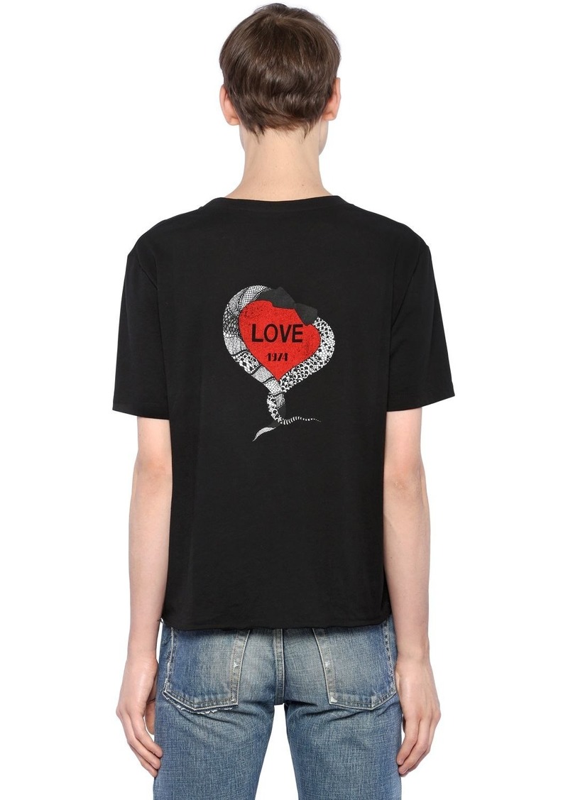 saint laurent love t shirt