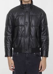Yves Saint Laurent Matelassé leather jacket