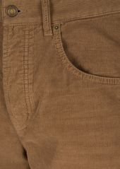 Yves Saint Laurent Maxi Cotton Soft Corduroy Long Pants