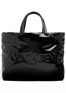 Yves Saint Laurent Maxi Patent Tote Bag