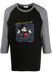 Yves Saint Laurent Mickey Mouse-print T-shirt