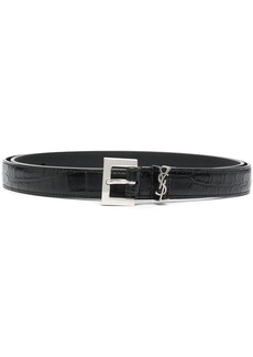 Yves Saint Laurent monogram buckle belt