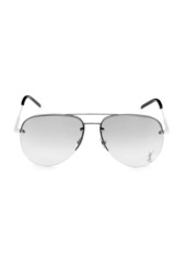 Yves Saint Laurent Monogram Classic 59MM Pilot Sunglasses