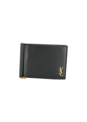 Yves Saint Laurent Monogram money clip wallet