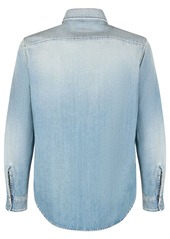 Yves Saint Laurent Oversize Cotton Denim Shirt
