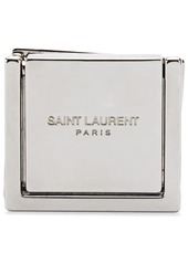 Yves Saint Laurent engraved-logo phone support ring